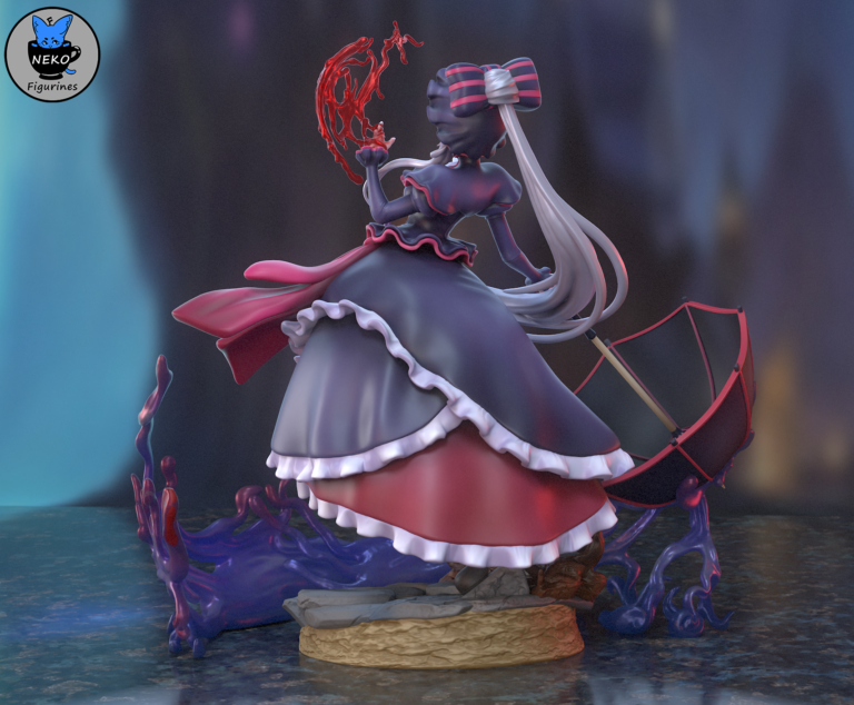 Shalltear Bloodfallen 2 - Overlord - STL Files - STL Forge