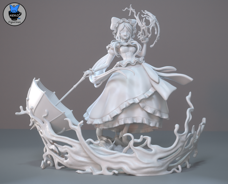 Shalltear Bloodfallen 2 - Overlord - STL Files - STL Forge