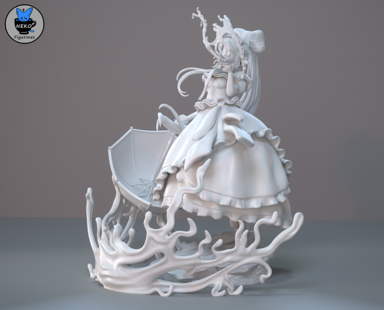 Shalltear Bloodfallen 2 - Overlord - STL Files - STL Forge