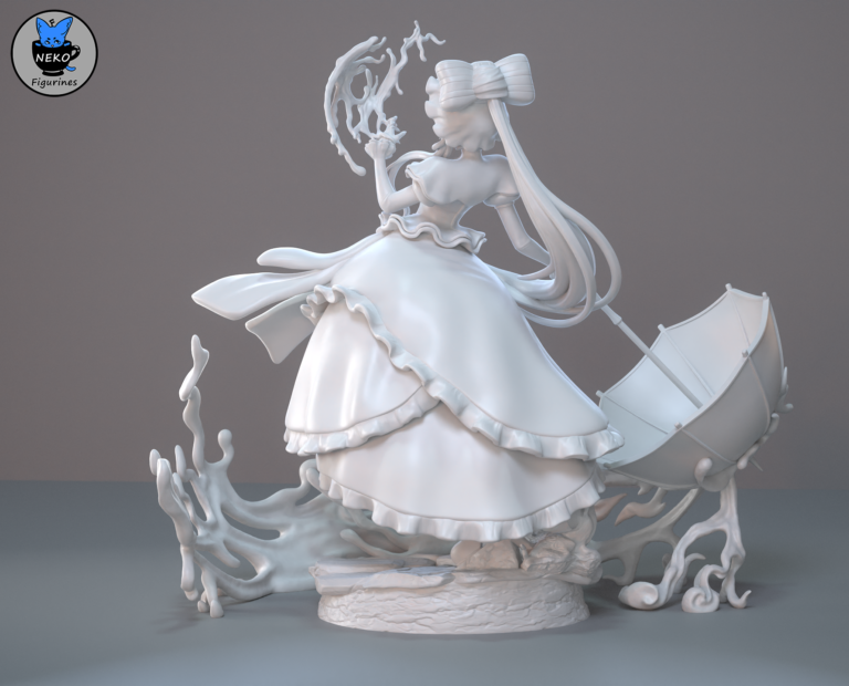 Shalltear Bloodfallen 2 - Overlord - STL Files - STL Forge