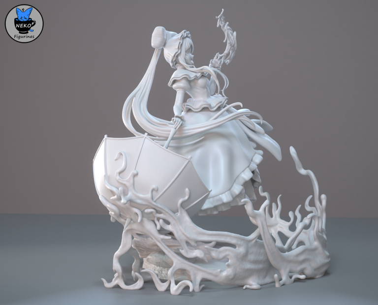 Shalltear Bloodfallen 2 - Overlord - STL Files - STL Forge