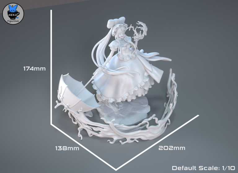Shalltear Bloodfallen 2 - Overlord - STL Files - STL Forge