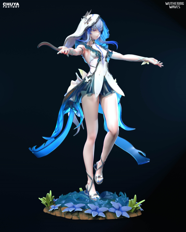 Shorekeeper - Wuthering Waves - STL Files - STL Forge