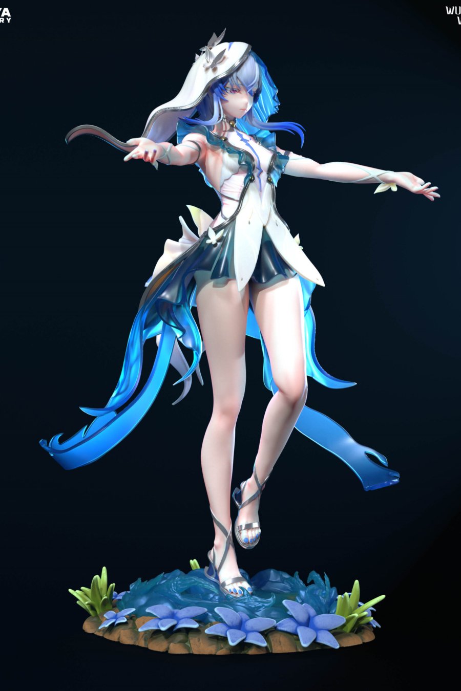 Shorekeeper - Wuthering Waves - STL Files - STL Forge