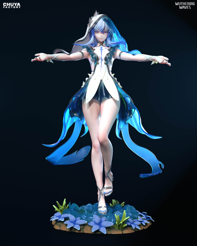 Shorekeeper - Wuthering Waves - STL Files - STL Forge