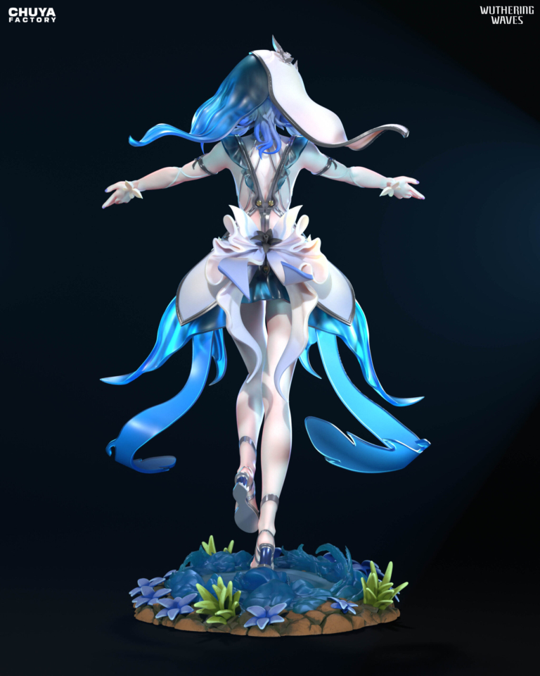 Shorekeeper - Wuthering Waves - STL Files - STL Forge