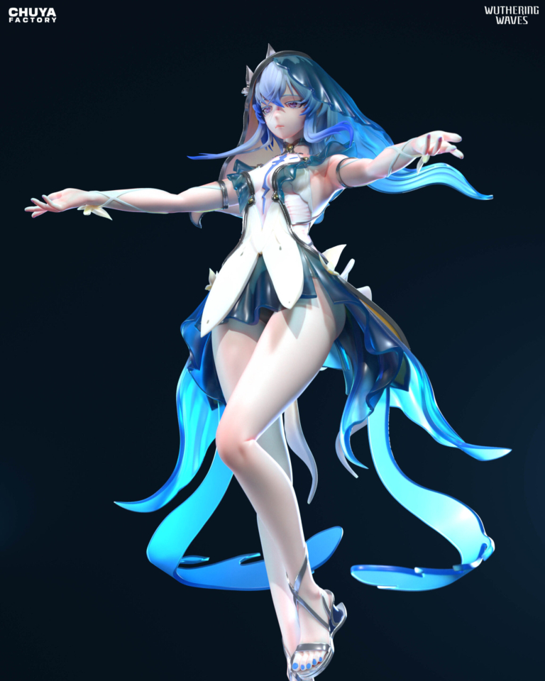 Shorekeeper - Wuthering Waves - STL Files - STL Forge