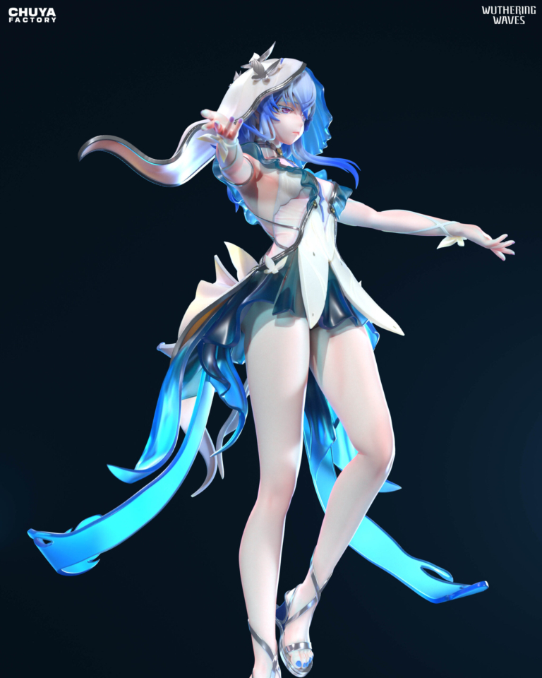 Shorekeeper - Wuthering Waves - STL Files - STL Forge