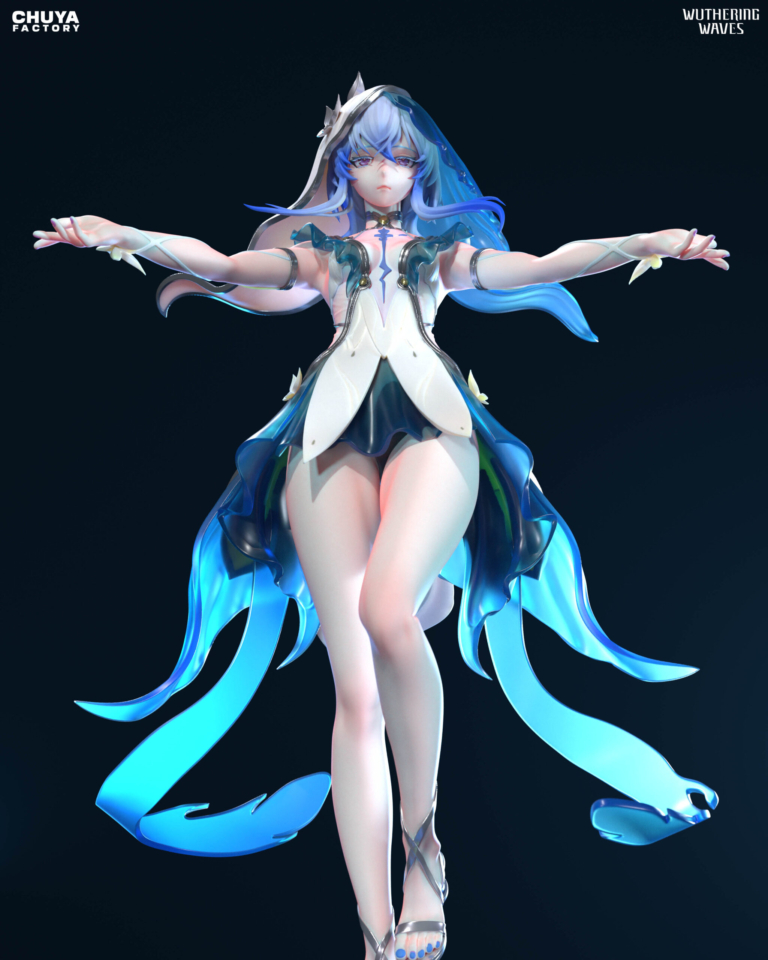 Shorekeeper - Wuthering Waves - STL Files - STL Forge