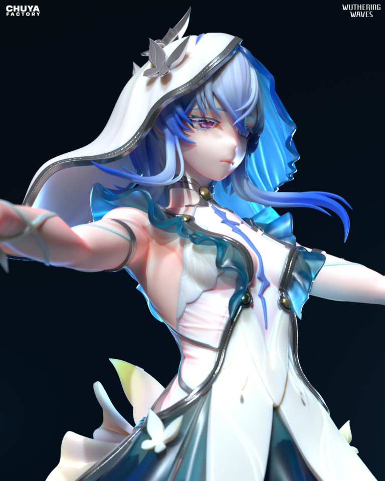Shorekeeper - Wuthering Waves - STL Files - STL Forge