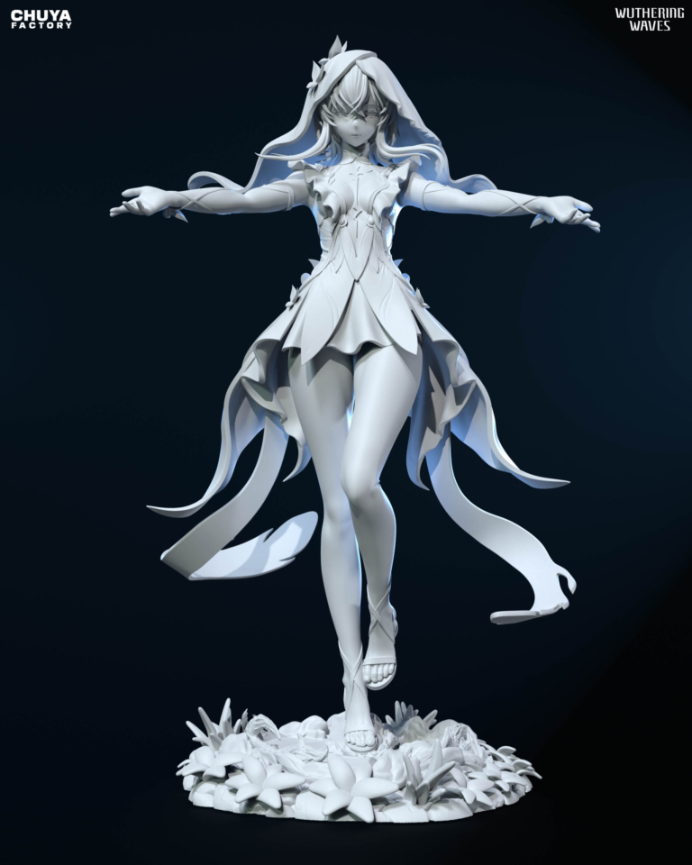 Shorekeeper - Wuthering Waves - STL Files - STL Forge