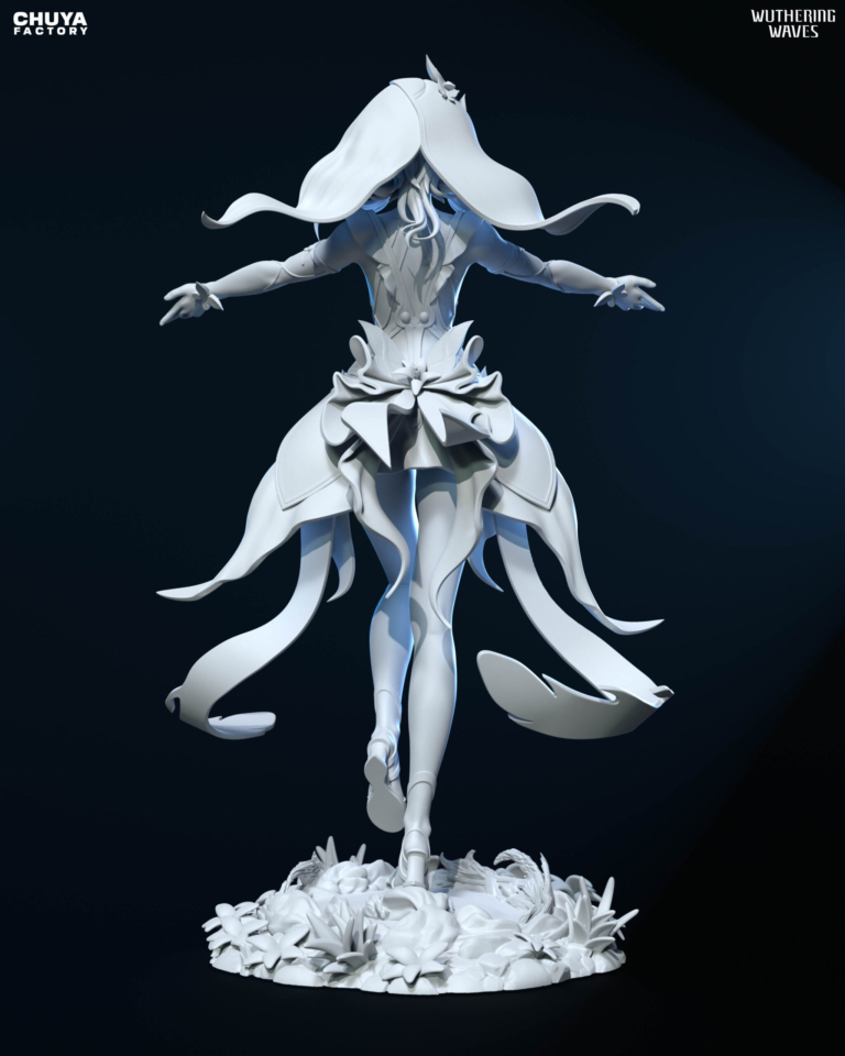 Shorekeeper - Wuthering Waves - STL Files - STL Forge