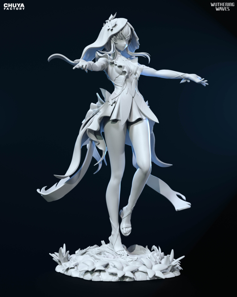 Shorekeeper - Wuthering Waves - STL Files - STL Forge