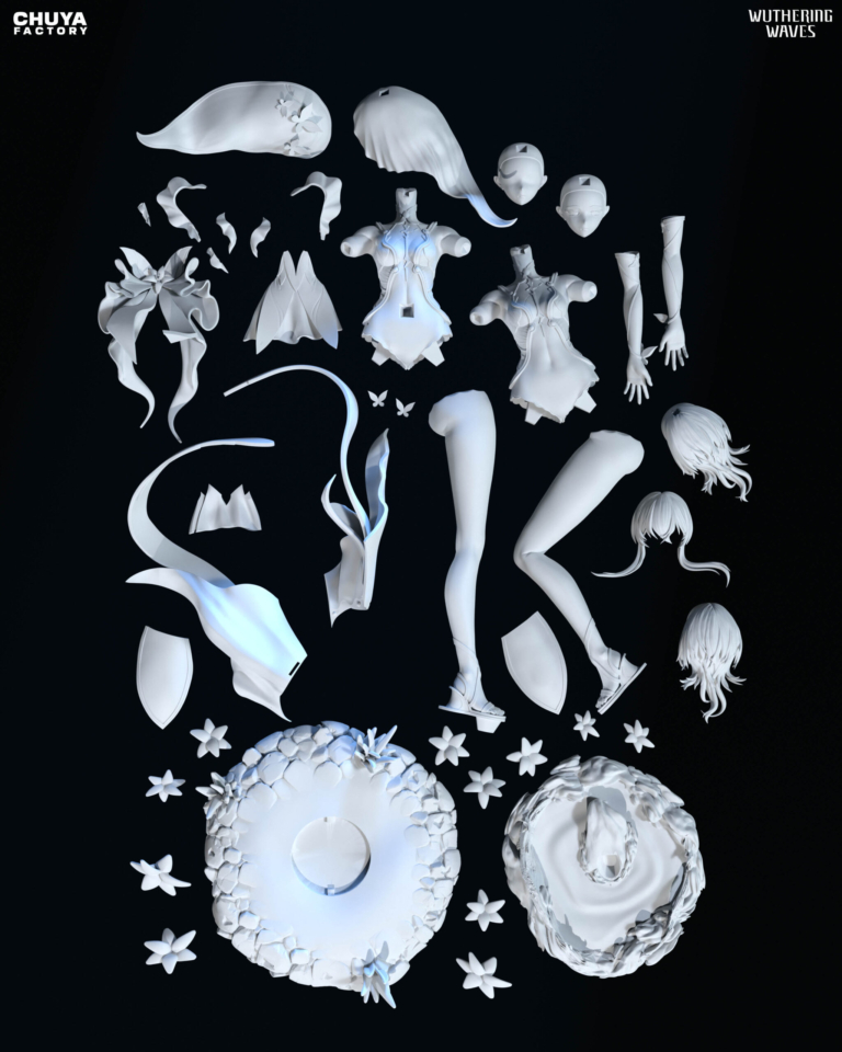 Shorekeeper - Wuthering Waves - STL Files - STL Forge
