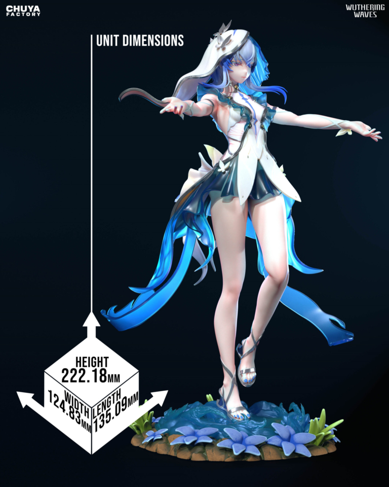 Shorekeeper - Wuthering Waves - STL Files - STL Forge
