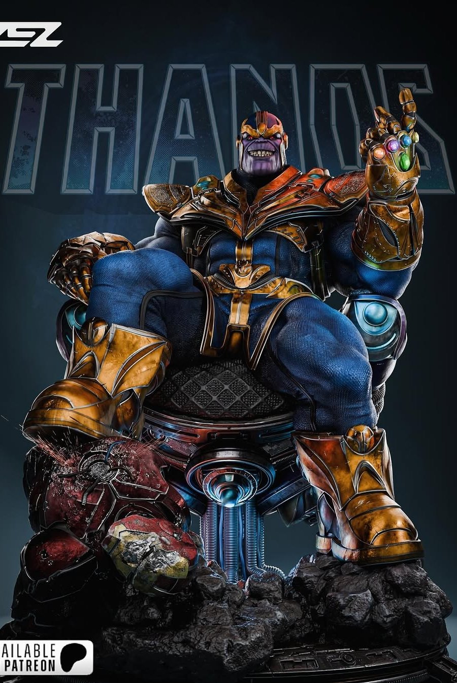 Thanos cuerpo completo