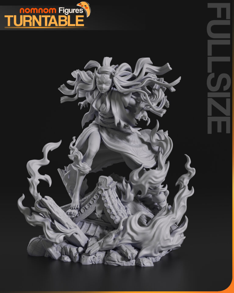 Nezuko Kamado 2 + Bust - Kimetsu no Yaiba - STL Files