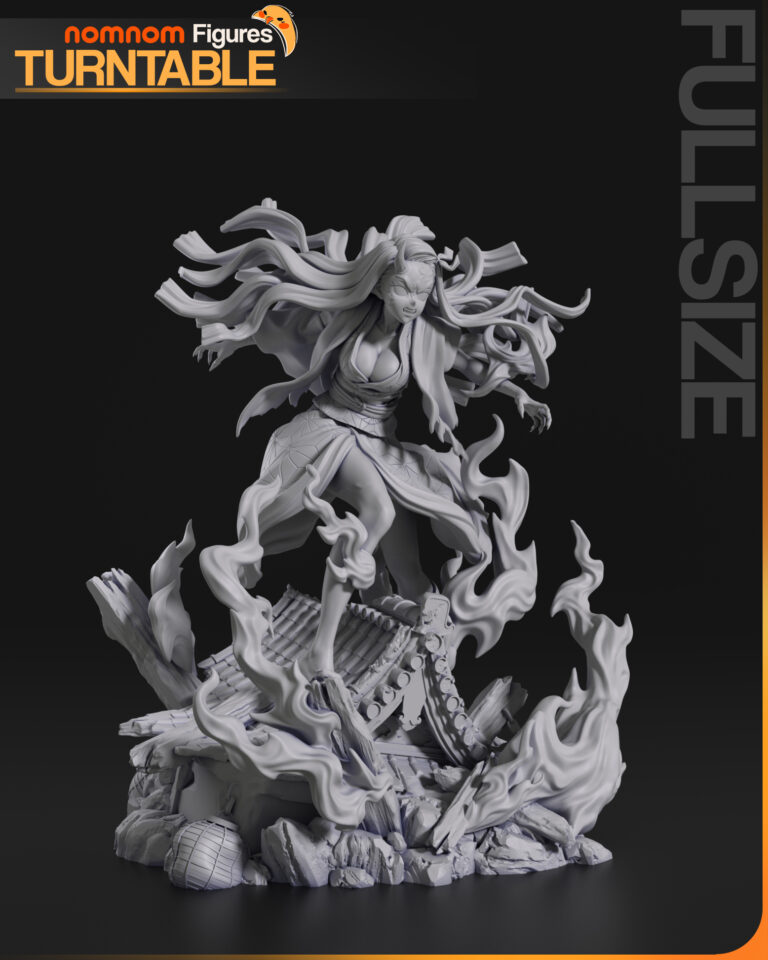 Nezuko Kamado 2 + Bust - Kimetsu no Yaiba - STL Files