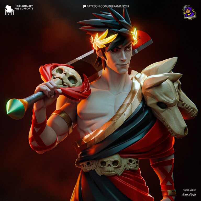 Zagreus - Hades - STL Files - STL Forge