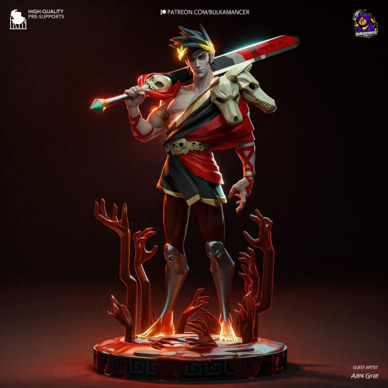 Zagreus - Hades - STL Files - STL Forge