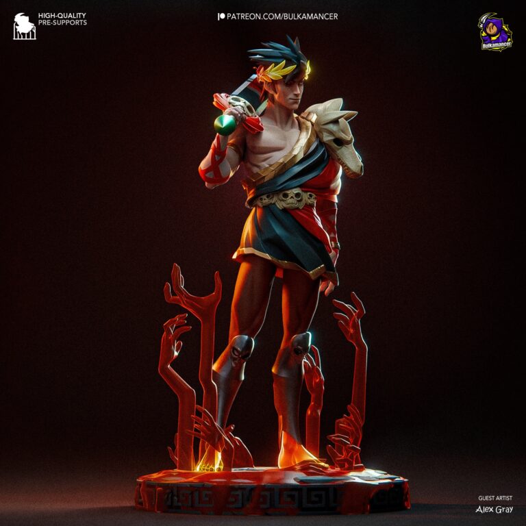 Zagreus - Hades - STL Files - STL Forge