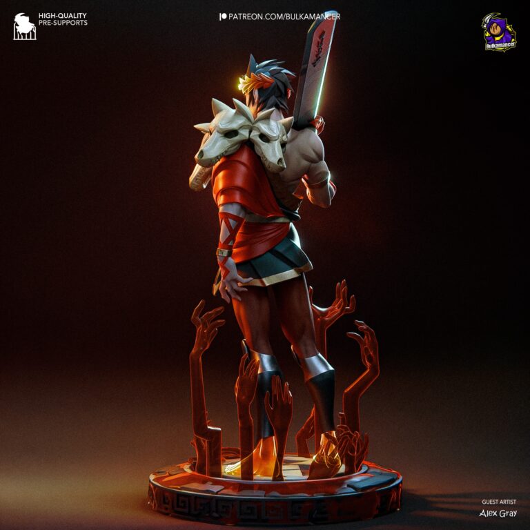 Zagreus - Hades - STL Files - STL Forge