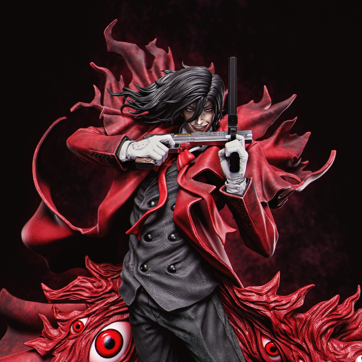 Alucard cuerpo a la mitad