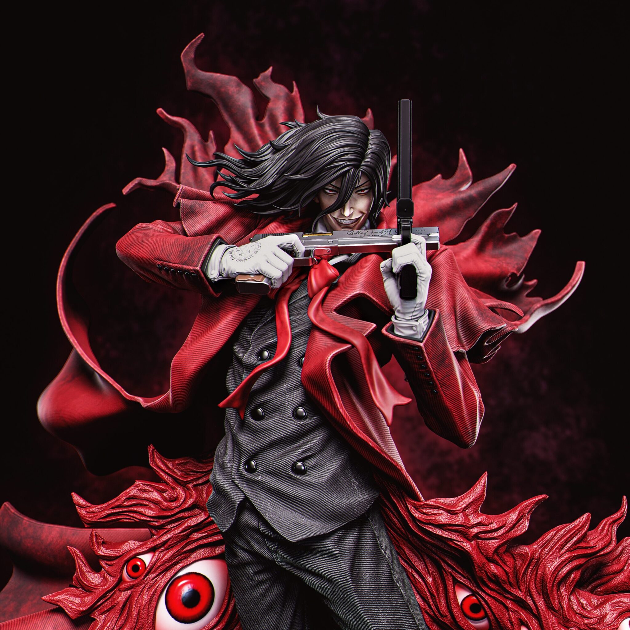 Alucard - Hellsing - STL Files - STL Forge