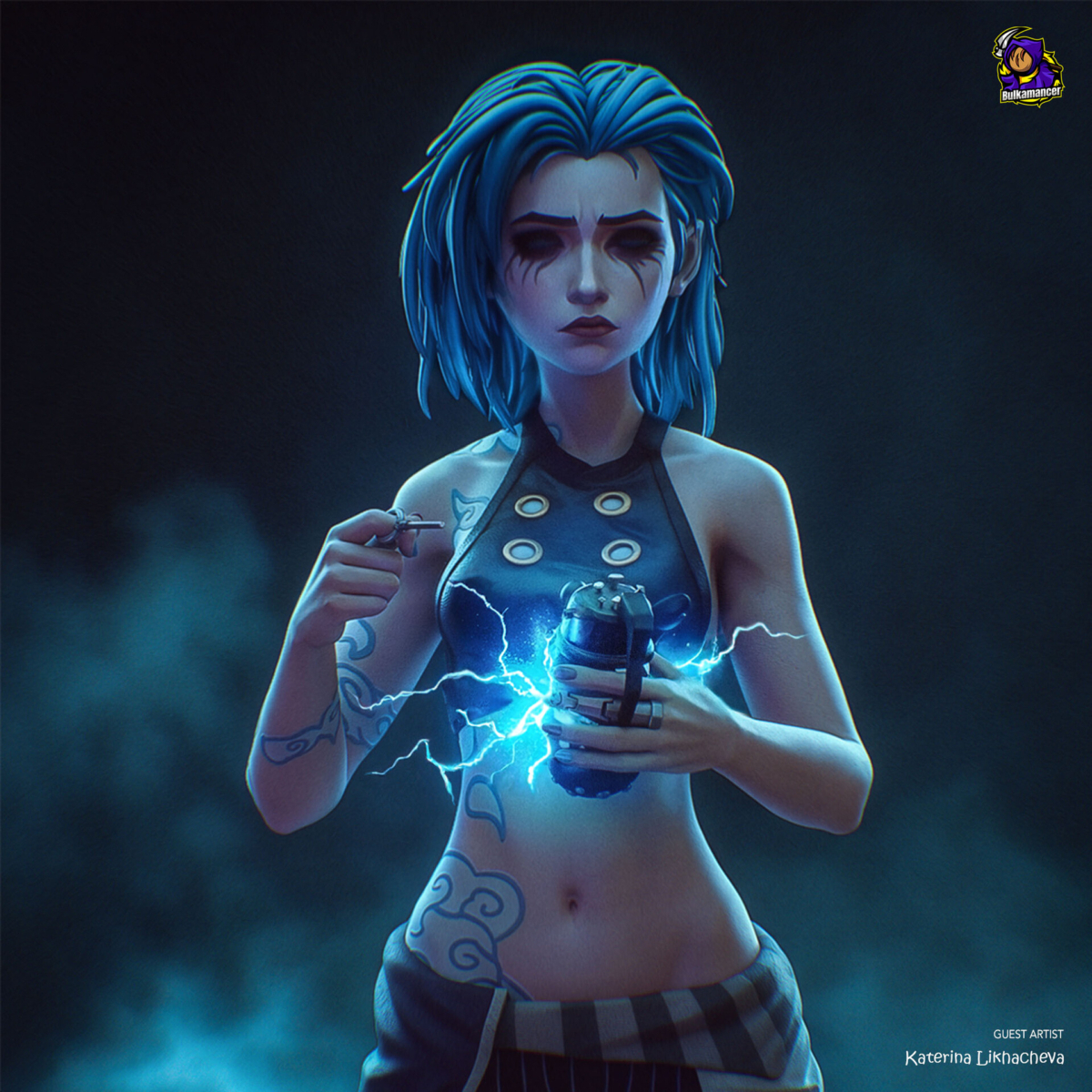 Broken Jinx cuerpo a la mitad