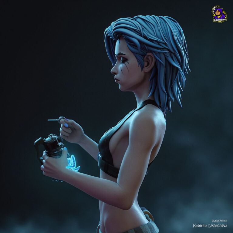 Broken Jinx - League of Legends - STL Files - STL Forge