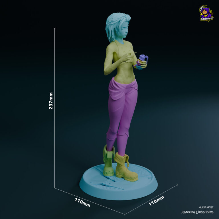 Broken Jinx - League of Legends - STL Files - STL Forge