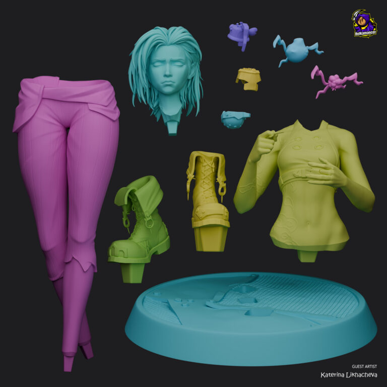 Broken Jinx - League of Legends - STL Files - STL Forge
