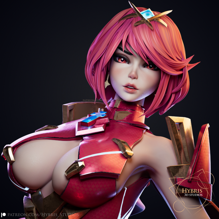 Pyra - Xenoblade Chronicles - STL Files - STL Forge