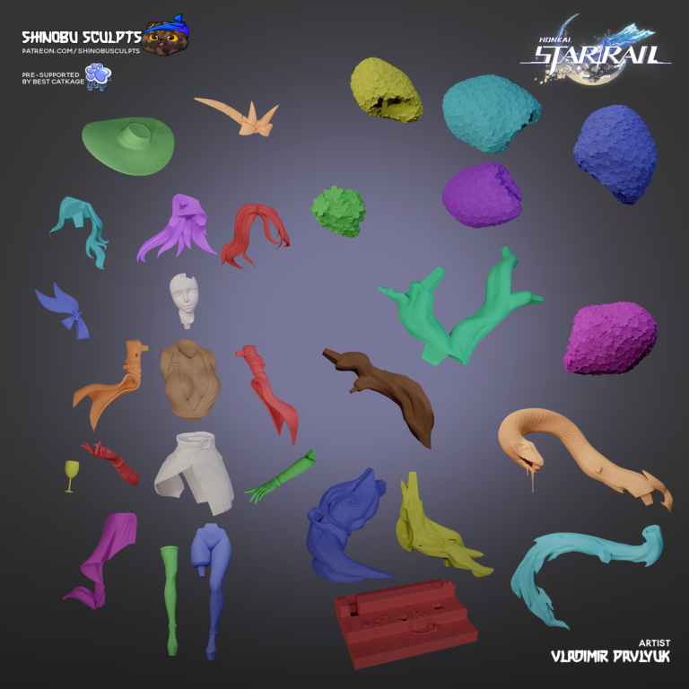 Jade - Honkai Star Rail - STL Files - STL Forge