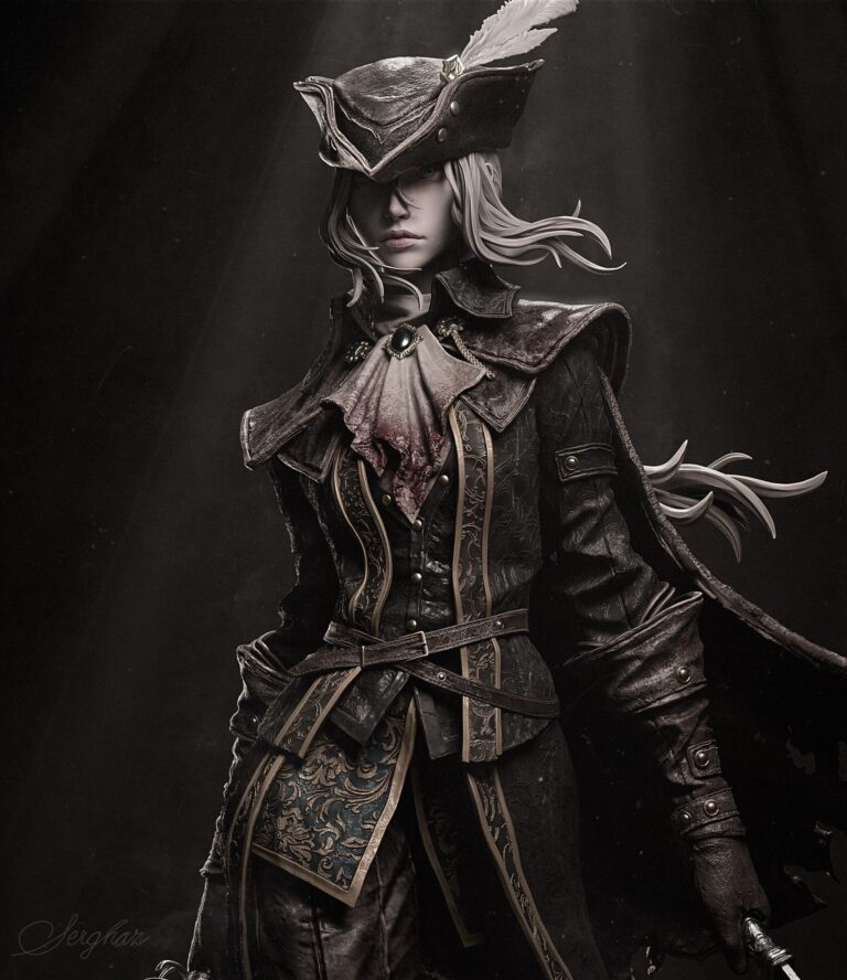 Lady Maria 2 - Bloodborne - STL Files - STL Forge