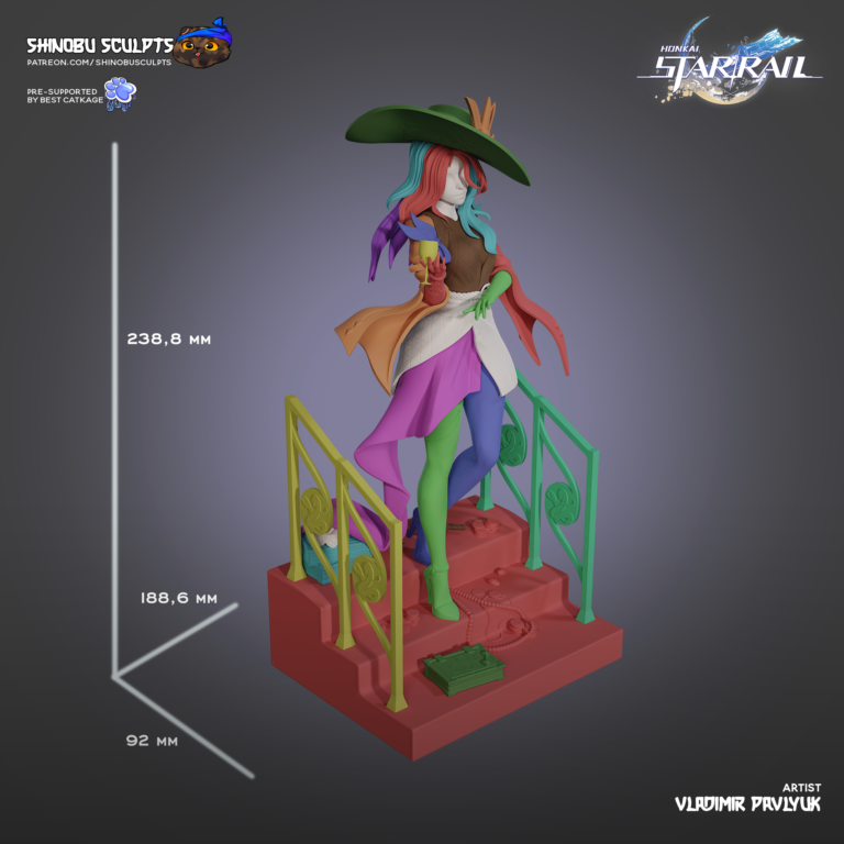 Jade - Honkai Star Rail - STL Files - STL Forge
