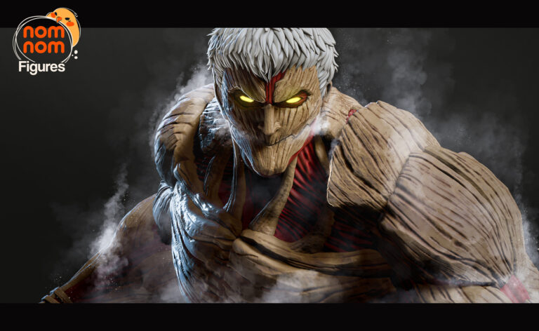 Titán Acorazado + Busto - Shingeki no Kyojin - STL Files