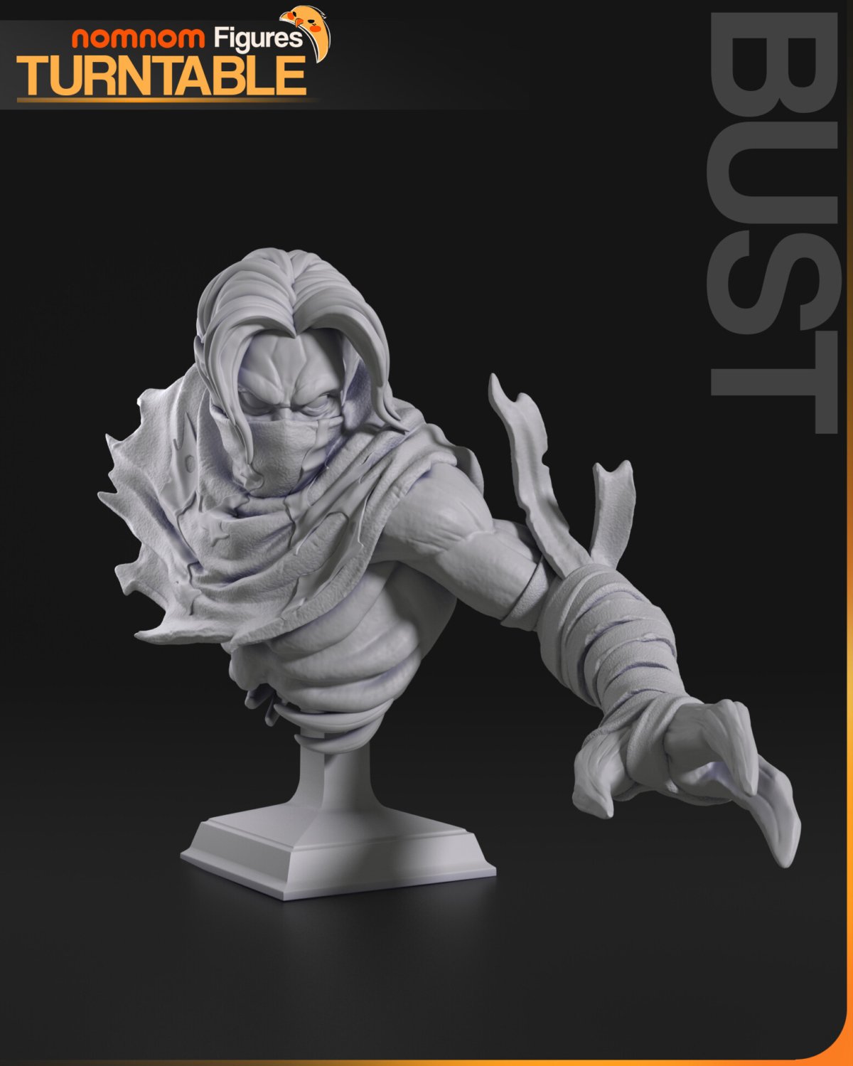 nomnom figures bust 6