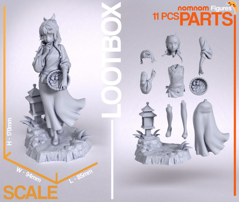 Maomao 4 - The Apothecary Diaries - STL Files - STL Forge