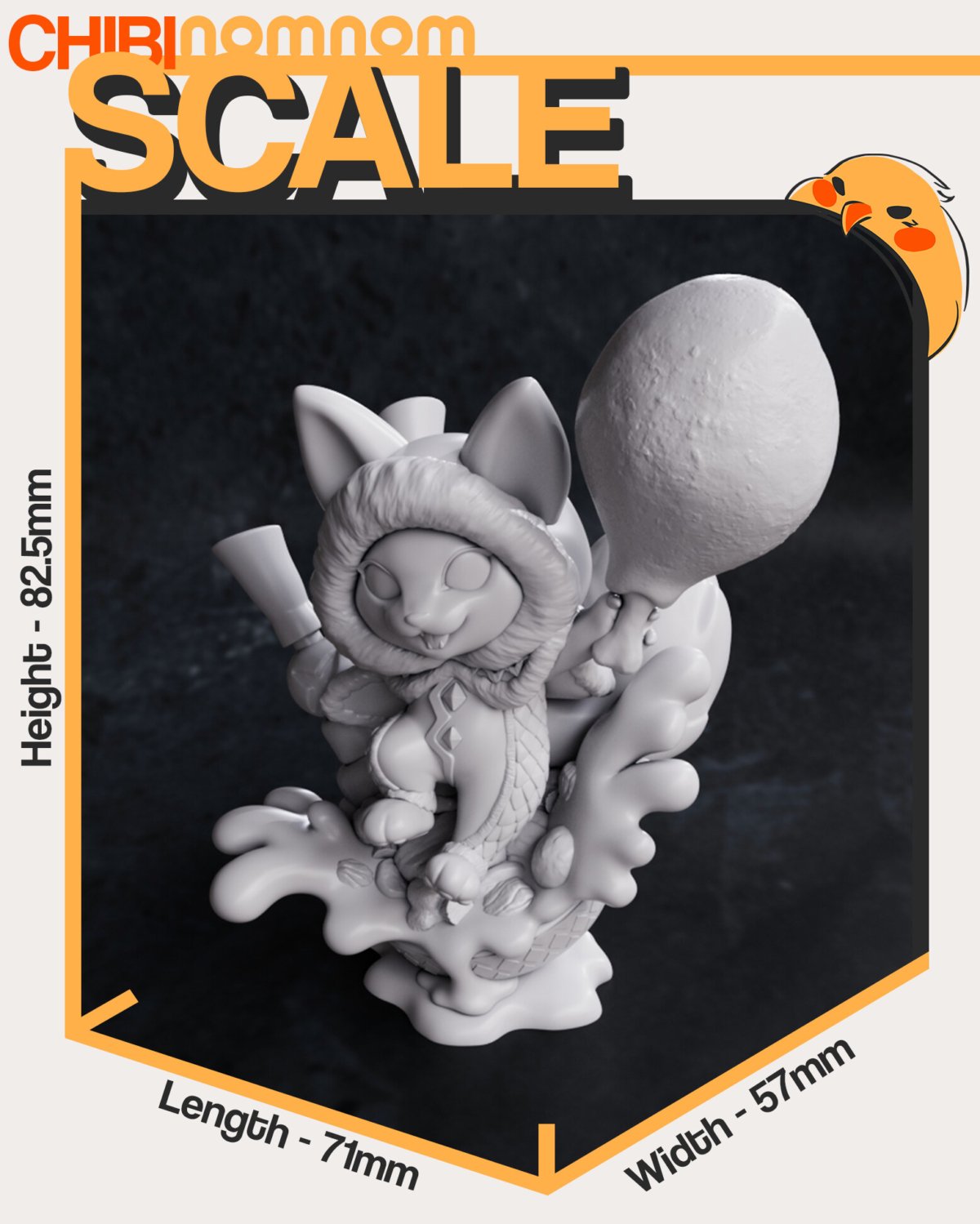 nomnom figures scaling