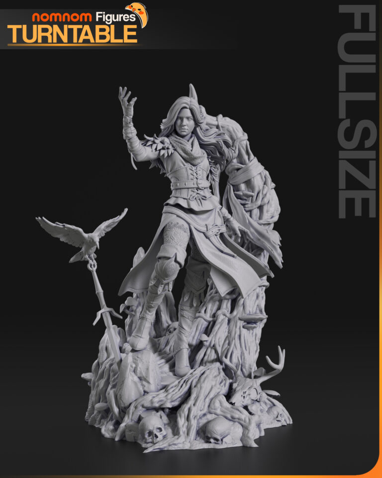 Yennefer de Vengerberg 2 + Bust - The Witcher - STL Files
