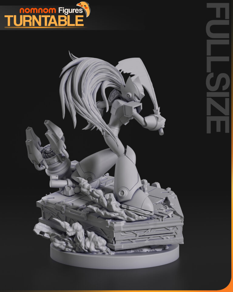 Zero + Busto - Mega Man - STL Files - STL Forge