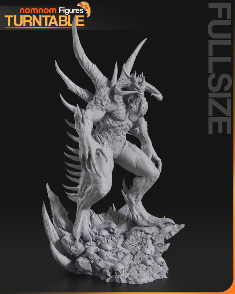 Dark Lord + Busto - Diablo - STL Files - STL Forge