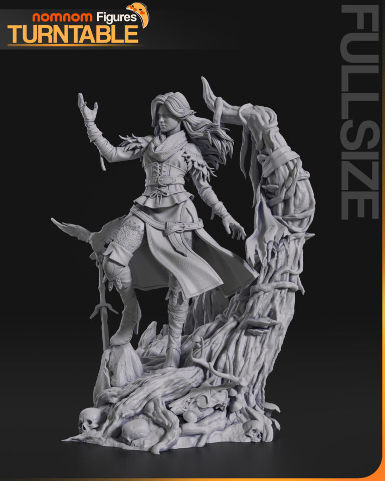 Yennefer de Vengerberg 2 + Bust - The Witcher - STL Files