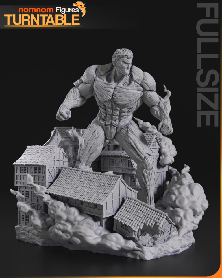 Titán Acorazado + Busto - Shingeki no Kyojin - STL Files