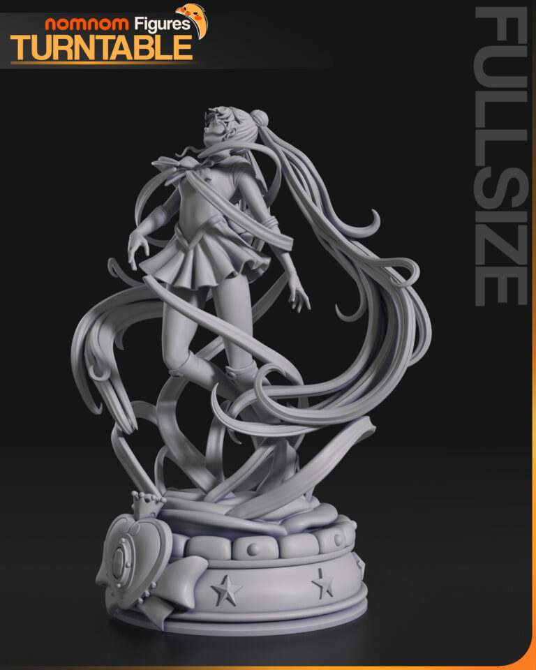 Usagi Tsukino 2 + Busto - Sailor Moon - STL Files - STL Forge