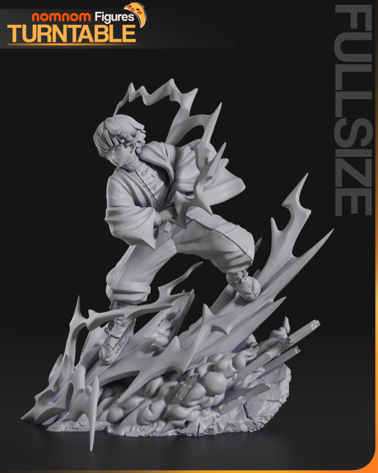 Zenitsu Agatsuma 2 - Kimetsu no Yaiba - STL Files - STL Forge