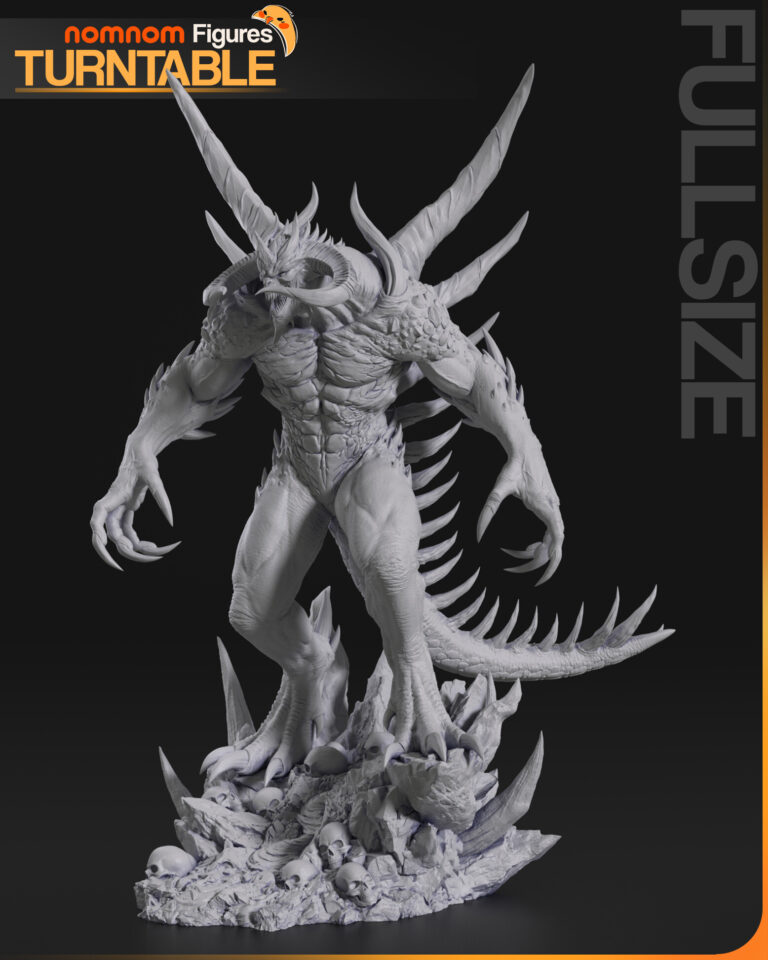 Dark Lord + Busto - Diablo - STL Files - STL Forge