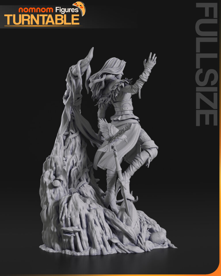 Yennefer de Vengerberg 2 + Bust - The Witcher - STL Files