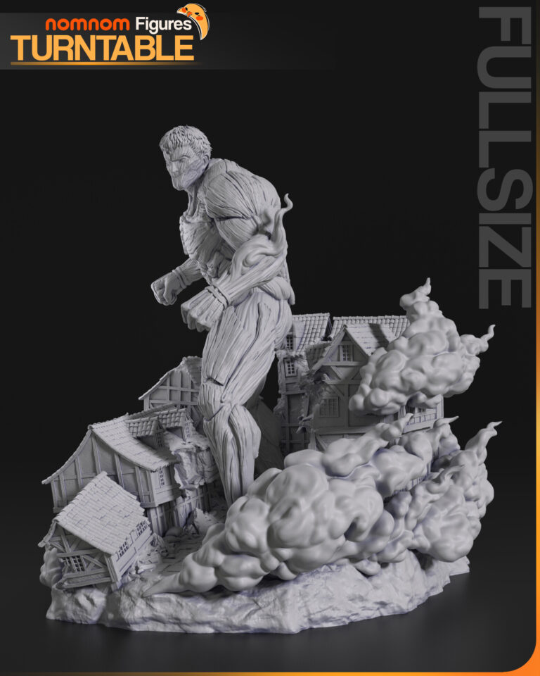 Titán Acorazado + Busto - Shingeki no Kyojin - STL Files